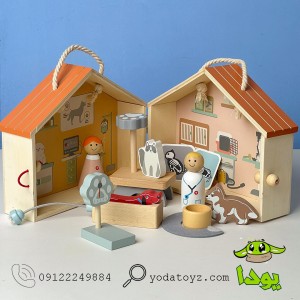 دامپزشکی چوبی 13 تکه پیکاردو picardo