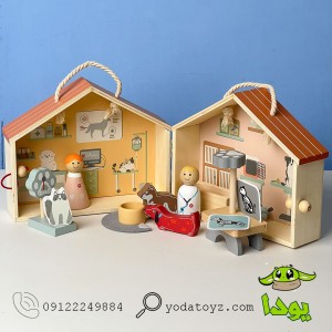 دامپزشکی چوبی 13 تکه پیکاردو picardo