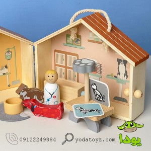 دامپزشکی چوبی 13 تکه پیکاردو picardo