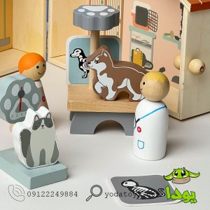 دامپزشکی چوبی 13 تکه پیکاردو picardo