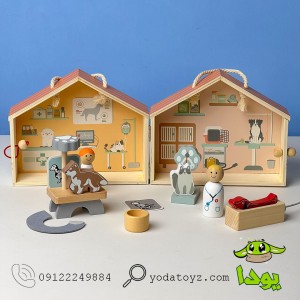 دامپزشکی چوبی 13 تکه پیکاردو picardo