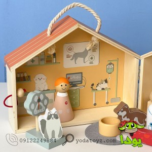 دامپزشکی چوبی 13 تکه پیکاردو picardo