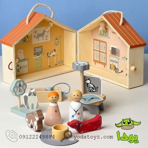 دامپزشکی چوبی 13 تکه پیکاردو picardo