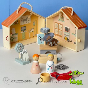 دامپزشکی چوبی 13 تکه پیکاردو picardo