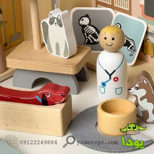 دامپزشکی چوبی 13 تکه پیکاردو picardo