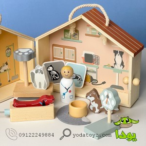 دامپزشکی چوبی 13 تکه پیکاردو picardo