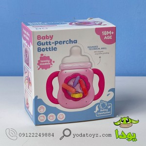 شیشه شیر چندکاره حسی مدل 651 رنگ صورتی