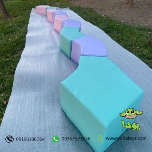 صندلی فومی کودک مدل آفتاب گردان 9 تکه