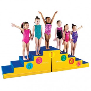 سازه سکوی قهرمانی فومی 2 تکه کودکان