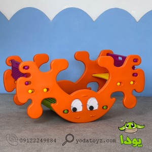 الاکلنگ و نیمکت دو کاره کودکان خرچنگ maneli