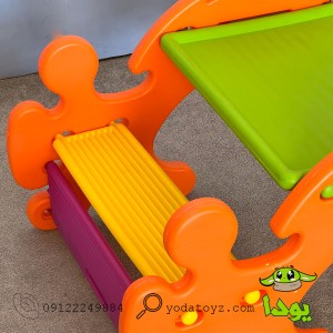 الاکلنگ و نیمکت دو کاره کودکان خرچنگ maneli