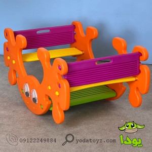 الاکلنگ و نیمکت دو کاره کودکان خرچنگ maneli