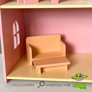 اسباب بازی خانه عروسک چوبی وارداتی- DOLL HOUSE