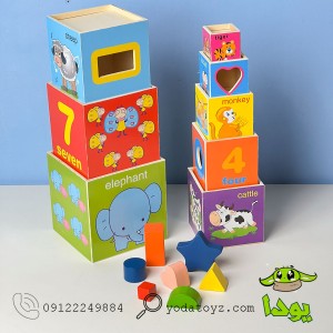 مونته سوری مکعب های چیدنی