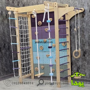 مجموعه ورزشی چوبی برای خانه