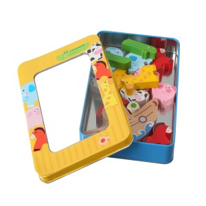 بازی تعادل طرح کشتی نوح با جعبه فلزی پیکاردو