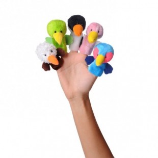 عروسک انگشتی پرندگان