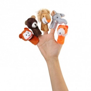 عروسک انگشتی حیوانات جنگل