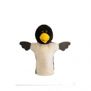 عروسک دستی کلاغ