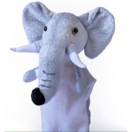 عروسک دستی فیل