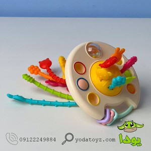 اسباب بازی نوزادی بیزی بال رشته های حسی گرد مدل 4209