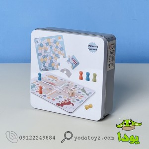 اسباب بازی منچ پیکاردو با جعبه فلزی