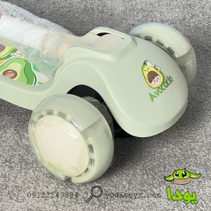 اسکوتر صندلی دار کودک پسرانه رنگ آبی پاستلی