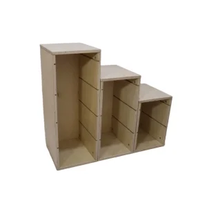 باکس اسباب بازی چوبی مدل (4 باکس)