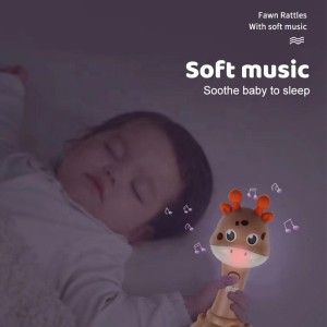 دندانگیر زرافه موزیکال و چراغدار hy622