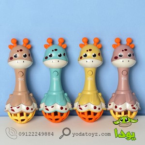 دندانگیر زرافه موزیکال و چراغدار hy622