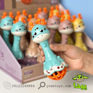 دندانگیر زرافه موزیکال و چراغدار hy622