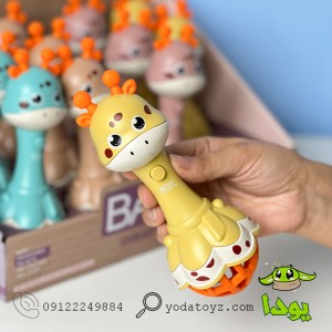 دندانگیر زرافه موزیکال و چراغدار hy622