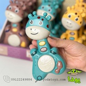 اسباب بازی نوزادی موزیکال گیتار زرافه HY623