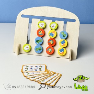 اسباب بازی تقویت حافظه چوبی jhtoy878