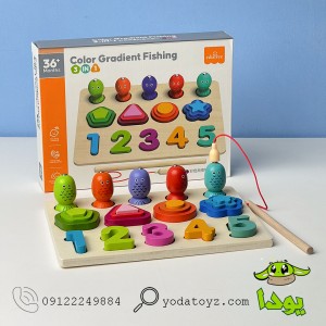 مونته سوری 3 در 1 (ماهیگیری، اشکال، اعداد) jhtoy462