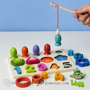 مونته سوری 3 در 1 (ماهیگیری، اشکال، اعداد) jhtoy462