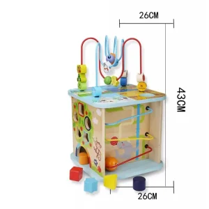 مکعب هوش مونته سوری چوبی 1224