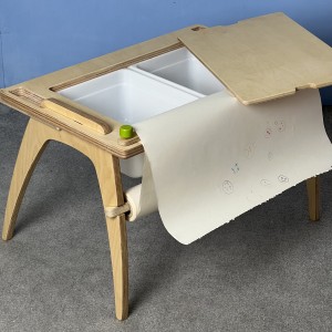 میز مونته سوری با دو باکس + رول کاغذی 10 متری