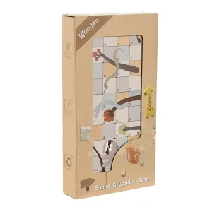 بازی مارپله چوبی با باکس چوبی پیکاردو کد BZ-28-C