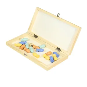 بازی منچ چوبی با باکس چوبی پیکاردو کد BZ-28-C