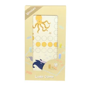 بازی منچ چوبی با باکس چوبی پیکاردو کد BZ-28-C