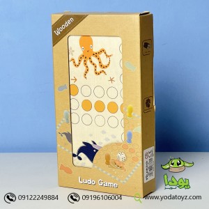 بازی منچ چوبی با باکس چوبی پیکاردو کد BZ-28-C