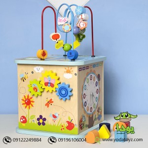 مکعب هوش مونته سوری چوبی 1224