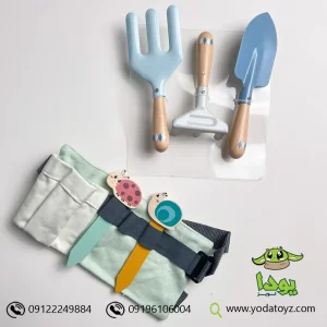 کمربند شن بازی و باغبانی فلزی پیکاردو آبی BZ-43-A