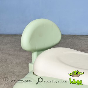 ماشین پایی کودک موزیکال و چراغدار مدل مینی ماینر رنگ سبز asx-188