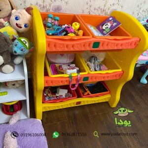 قفسه اسباب بازی کودک 6 باکس