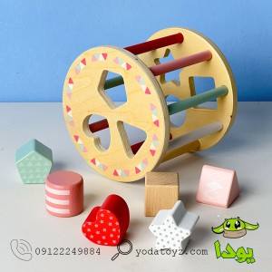 استوانه هوش جا گذاری اشکال پیکاردو صورتی BZ-47-B