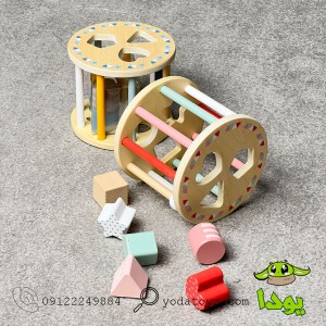 استوانه هوش جا گذاری اشکال پیکاردو صورتی BZ-47-B