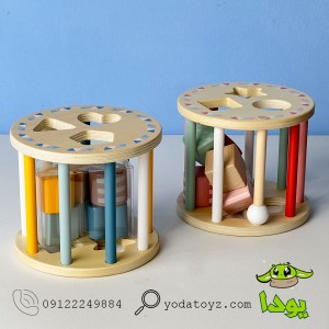 استوانه هوش جا گذاری اشکال پیکاردو صورتی BZ-47-B