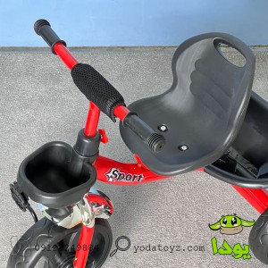 سه چرخه وارداتی رنگ قرمز مدل syd-125